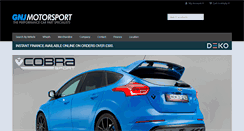 Desktop Screenshot of gnjmotorsport.com